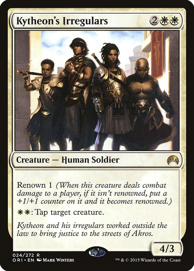 Kytheon's Irregulars [ORI - 24]