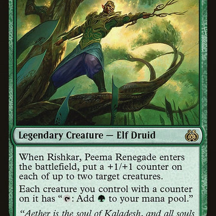 Rishkar, Peema Renegade