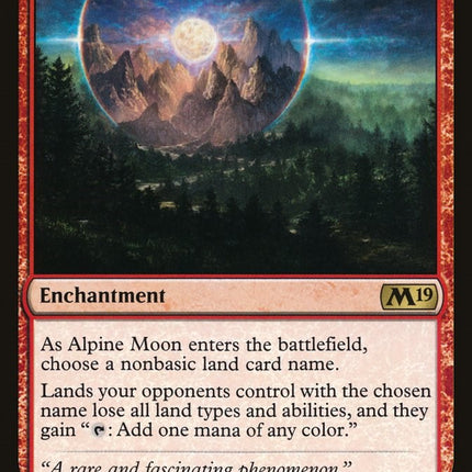 Alpine Moon