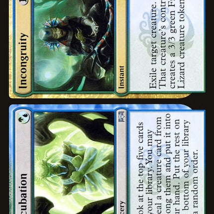 Incubation // Incongruity