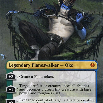 Oko, Thief of Crowns (Borderless)