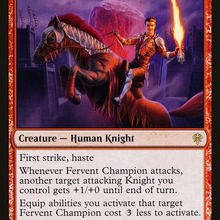 Fervent Champion [ELD - 124]