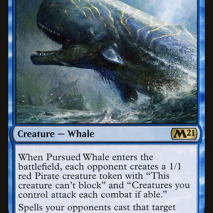 Pursued Whale