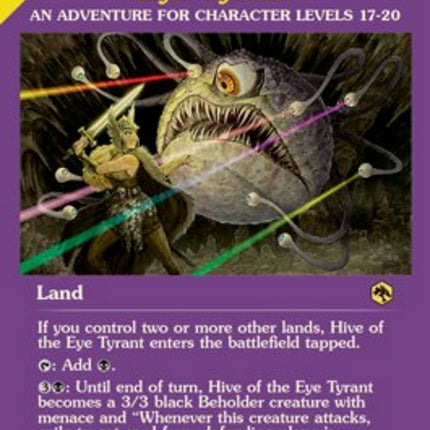 Hive of the Eye Tyrant (Dungeon Module)
