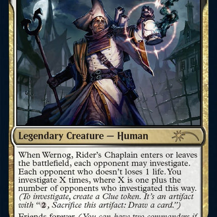 Wernog, Rider's Chaplain