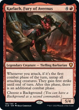 Karlach, Fury of Avernus [CLB - 186]