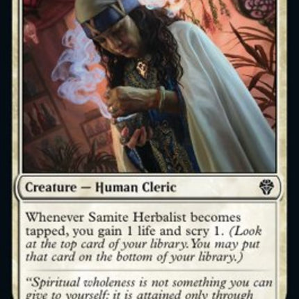 Samite Herbalist [DMU - 31]