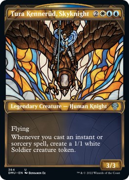 Tura Kennerud, Skyknight (Textured Foil) [DMU - 364]