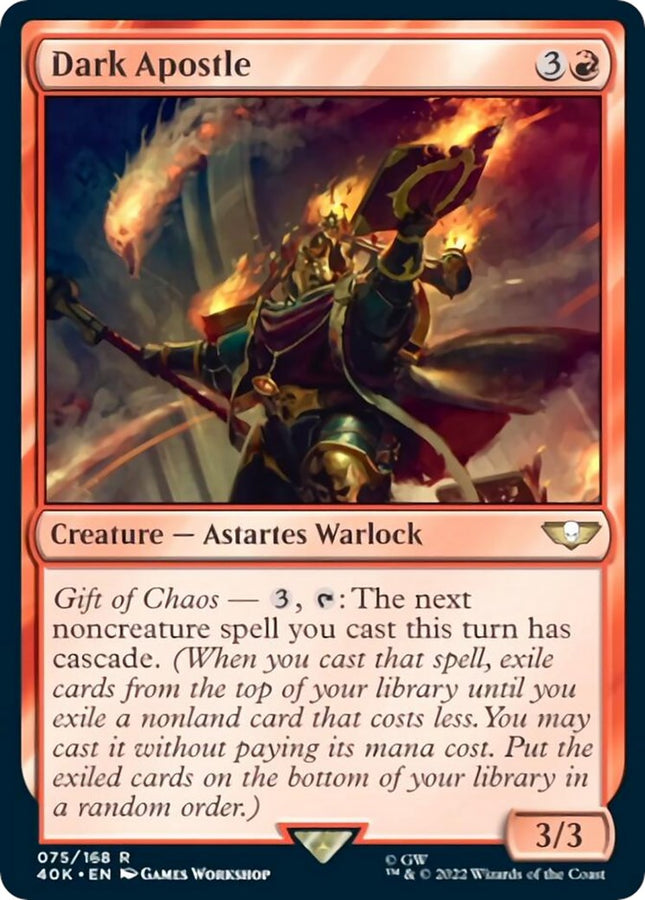 Dark Apostle [40K - 75]