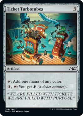 Ticket Turbotubes [UNF - 194]
