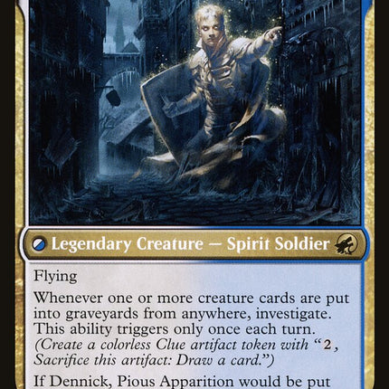 Dennick, Pious Apprentice (Back)