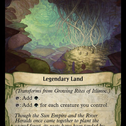 Growing Rites of Itlimoc (Extended Art) (Back)