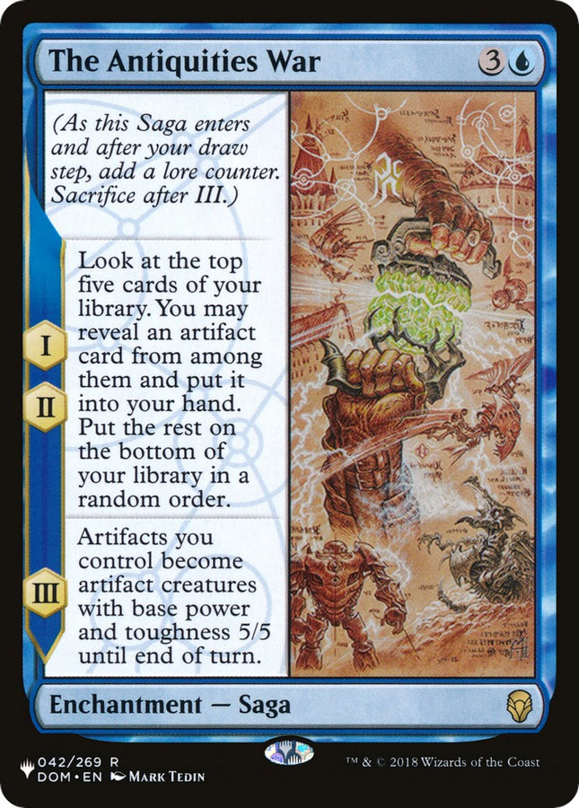The Antiquities War [LIST - 042/269]