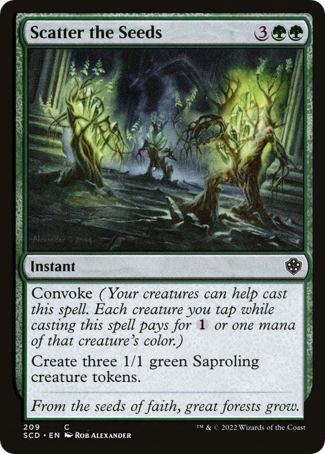 Scatter the Seeds