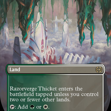 Razorverge Thicket (Borderless)