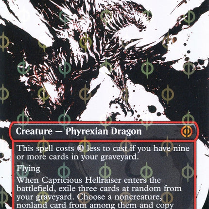 Capricious Hellraiser (Showcase) (Step-and-Compleat Foil)