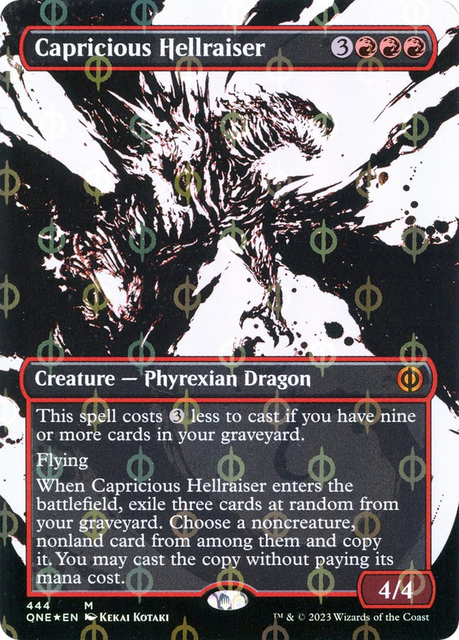 Capricious Hellraiser (Showcase) (Step-and-Compleat Foil)