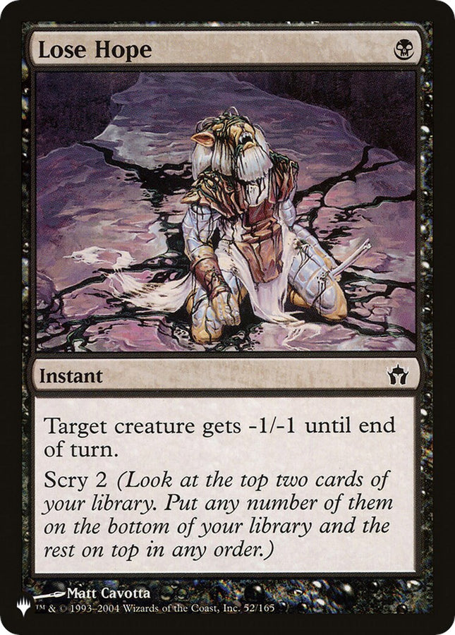 Lose Hope [LIST - 52/165]