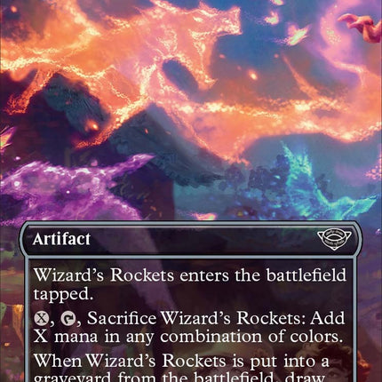 Wizard's Rockets (Borderless)