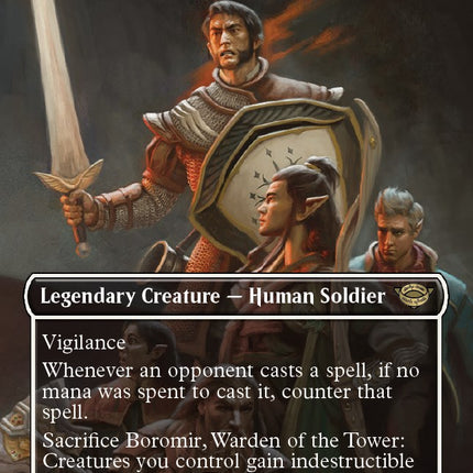 Boromir, Warden of the Tower (Borderless)
