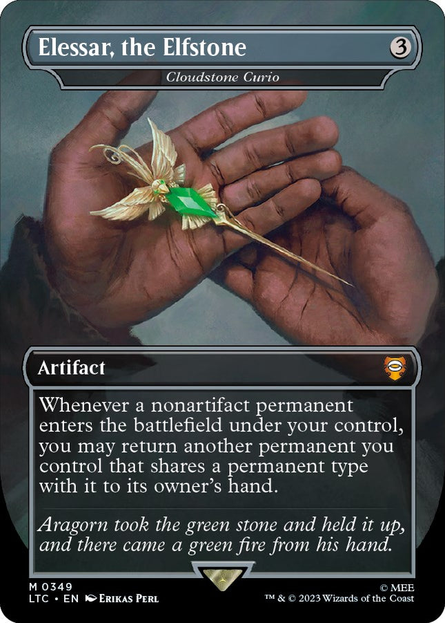Elessar, the Elfstone - Cloudstone Curio [LTC - 349]