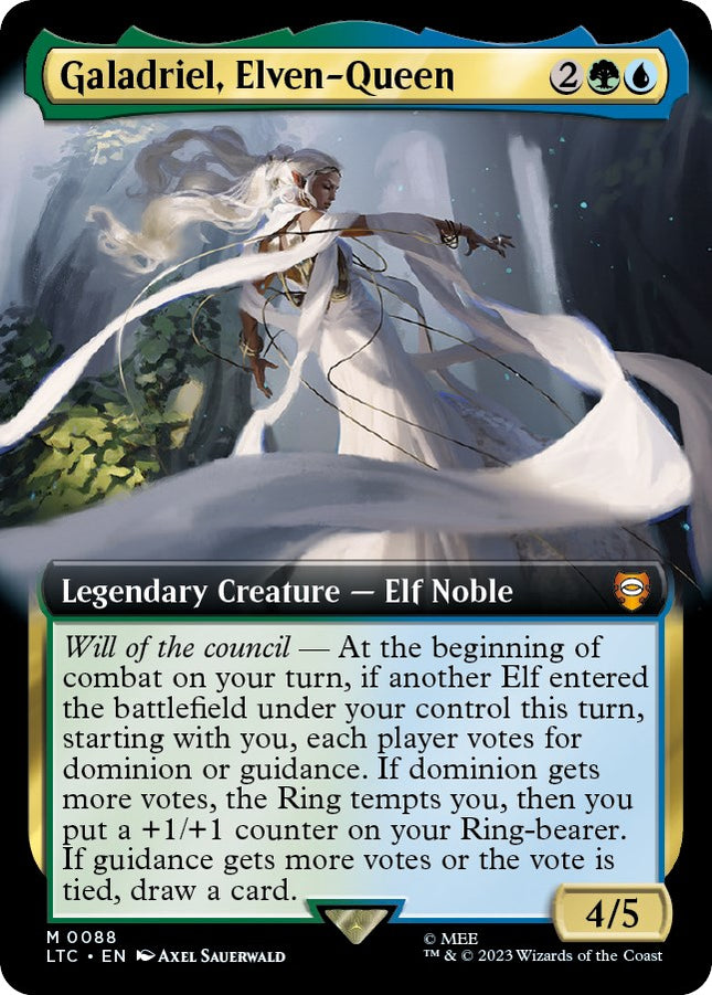 Galadriel, Elven-Queen (Extended Art) [LTC - 88]