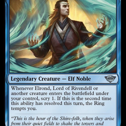 Elrond, Lord of Rivendell