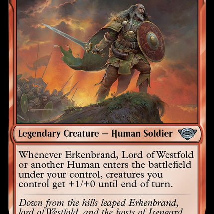 Erkenbrand, Lord of Westfold