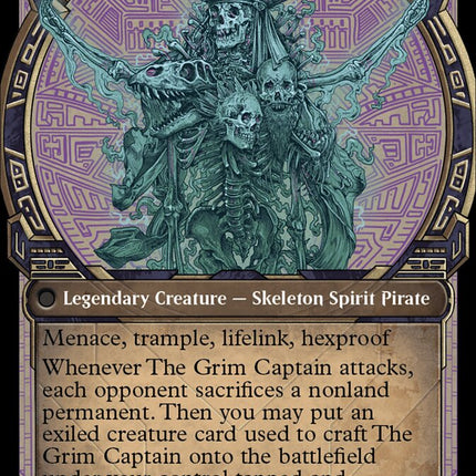 Throne of the Grim Captain (Showcase) (Back)