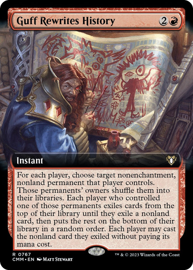Guff Rewrites History (Extended Art) [CMM - 767]