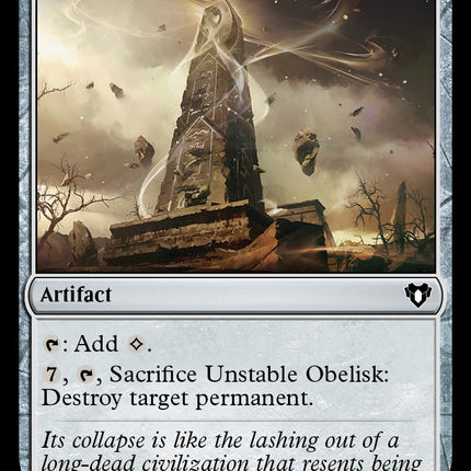 Unstable Obelisk