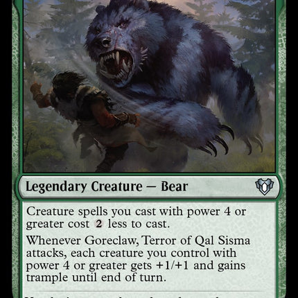 Goreclaw, Terror of Qal Sisma