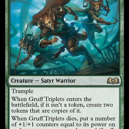 Gruff Triplets