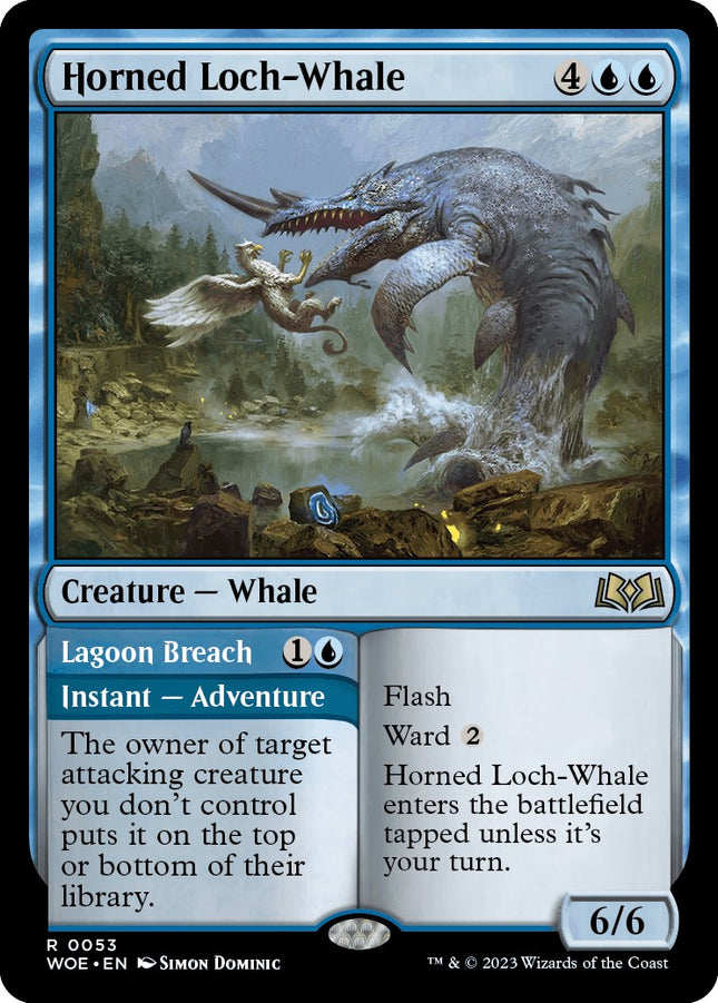 Horned Loch-Whale [WOE - 53]
