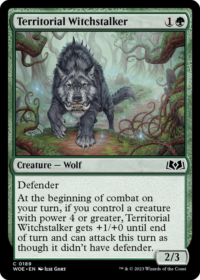 Territorial Witchstalker [WOE - 189]