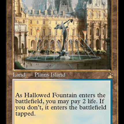 Hallowed Fountain (Retro Frame)
