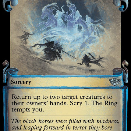 Horses of the Bruinen (Showcase Scrolls)