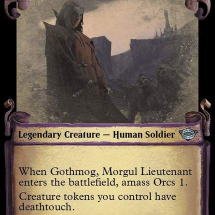Gothmog, Morgul Lieutenant (Showcase Scrolls)