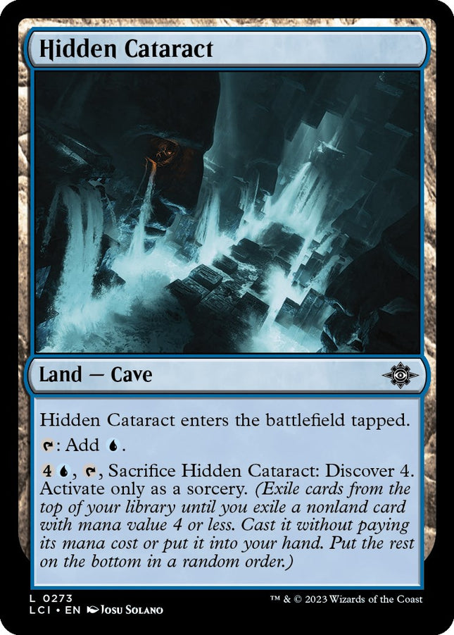 Hidden Cataract [LCI - 273]