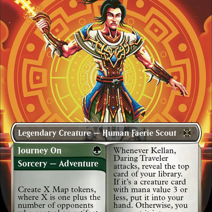Kellan, Daring Traveler (Borderless)