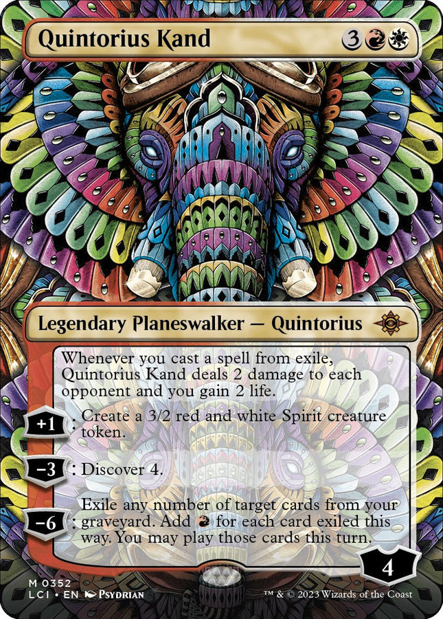 Quintorius Kand (0352) (Borderless) [LCI - 352]