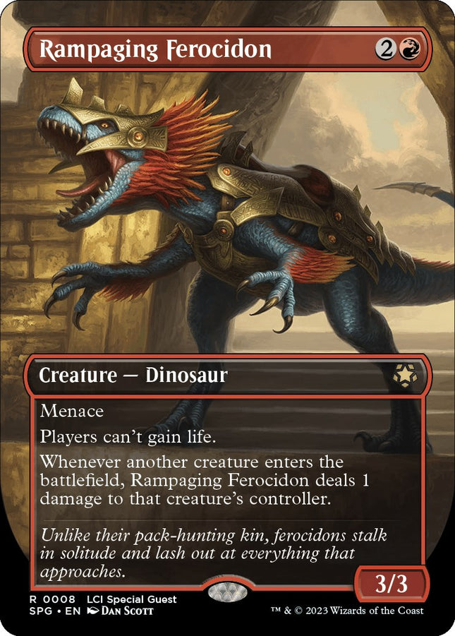 Rampaging Ferocidon (Borderless) [SPG - 8]