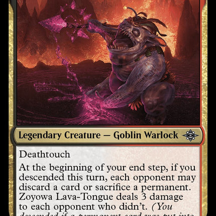 Zoyowa Lava-Tongue [LCI - 245]