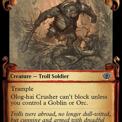 Olog-hai Crusher (Showcase Scrolls)