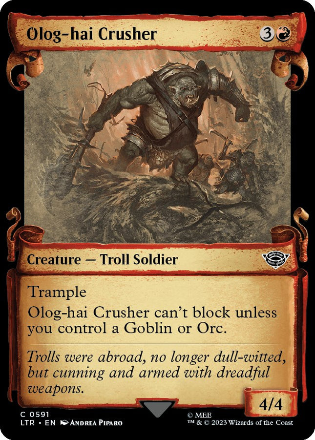 Olog-hai Crusher (Showcase Scrolls)