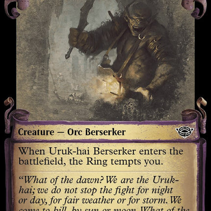 Uruk-hai Berserker (Showcase Scrolls)