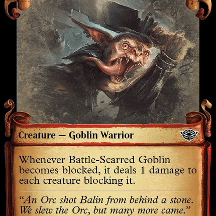 Battle-Scarred Goblin (Showcase Scrolls)