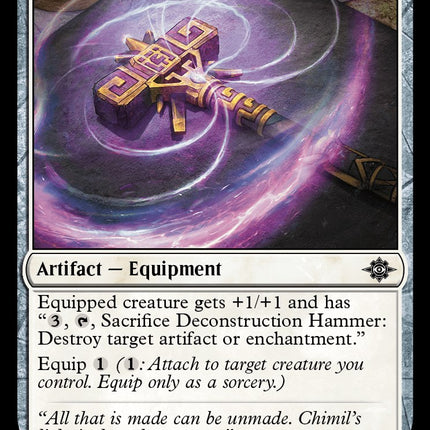 Deconstruction Hammer [LCI - 9]