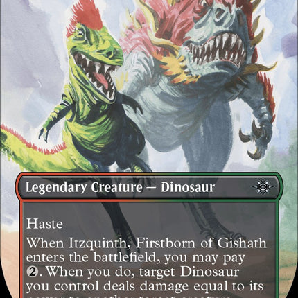 Itzquinth, Firstborn of Gishath (Borderless) [LCI - 331]
