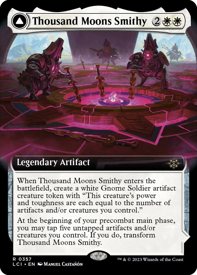 Thousand Moons Smithy (Extended Art) [LCI - 357]